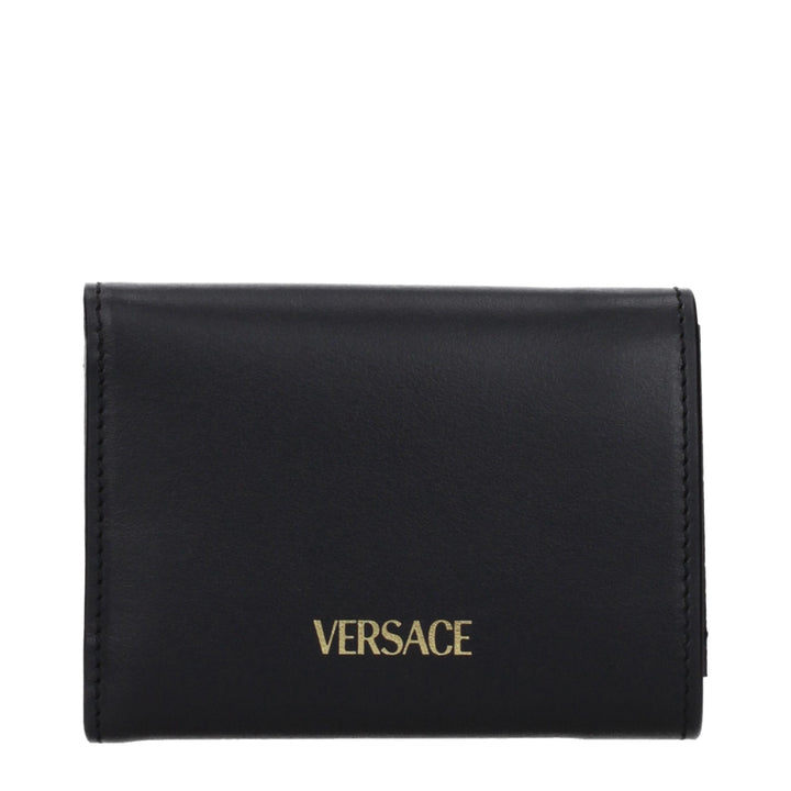 Versace Black Leather Wallet