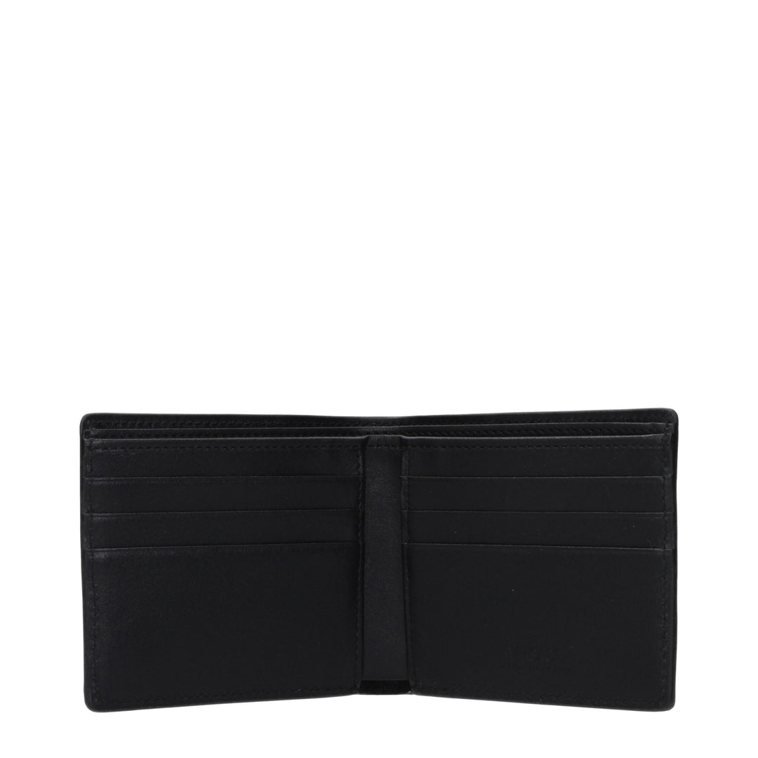 Versace Black Leather Wallet