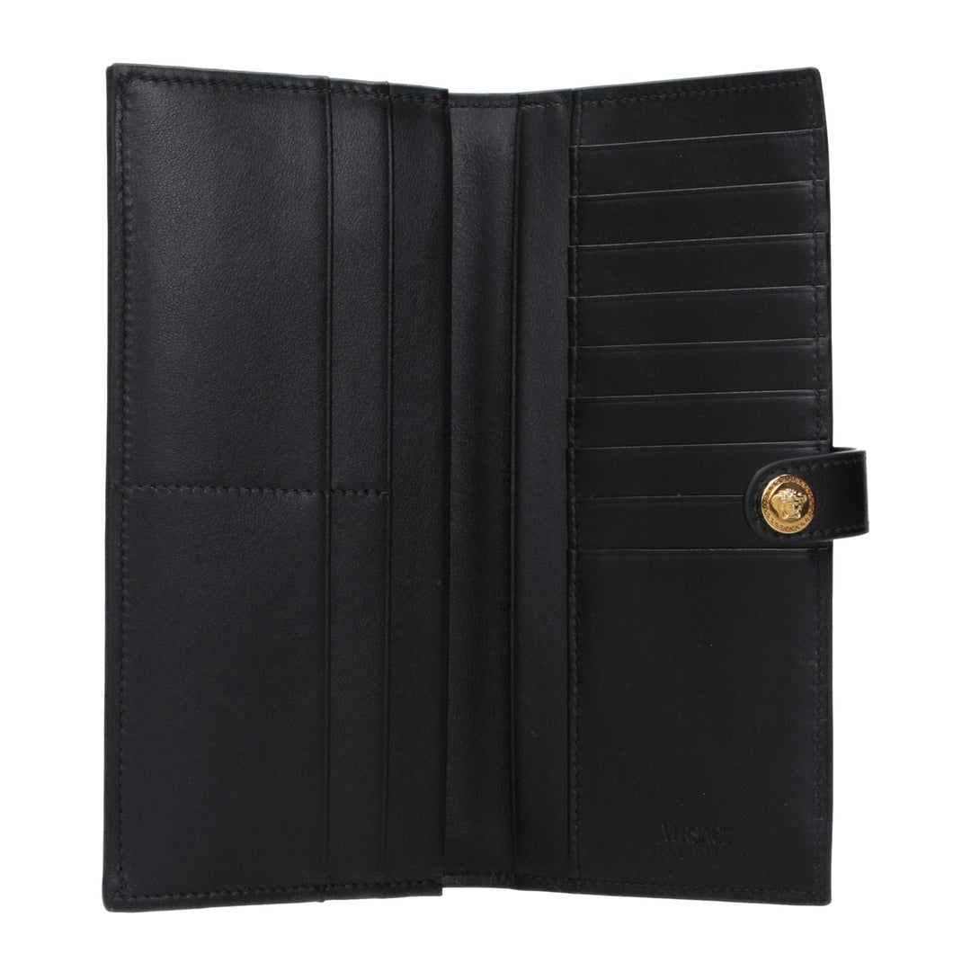 Versace Black Leather Wallet