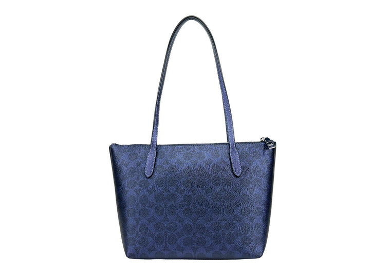 COACH Coach Signature Fiona Zip Tote Bag