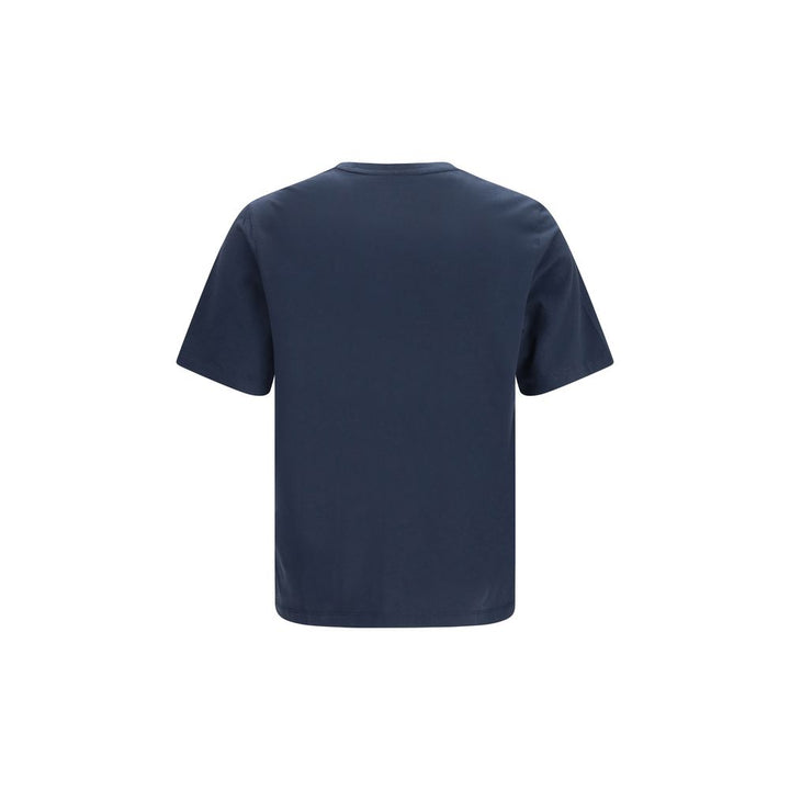 Maison Kitsuné Blue Cotton T-Shirt