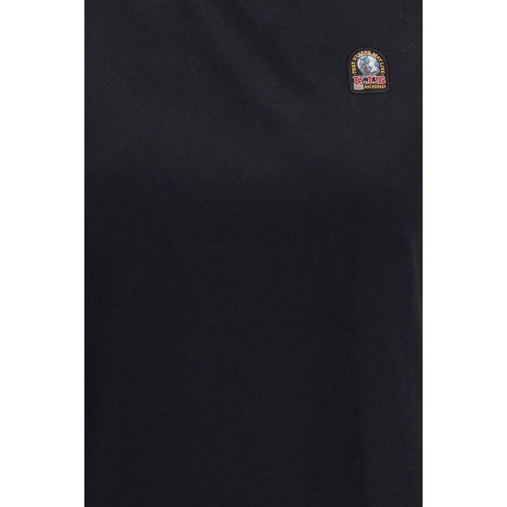 Parajumpers Black Cotton T-Shirt