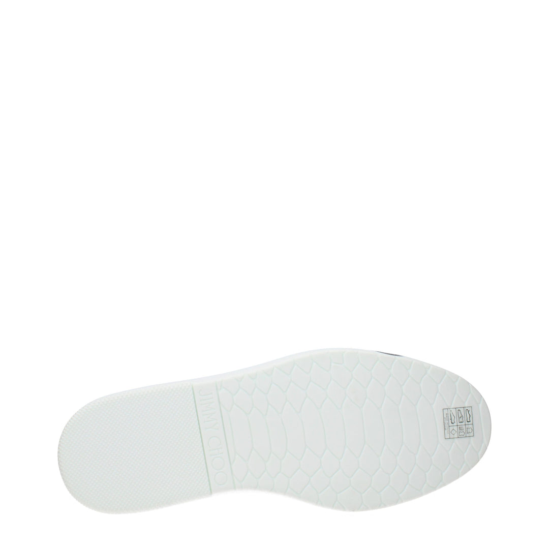 Jimmy Choo White Leather Sneakers
