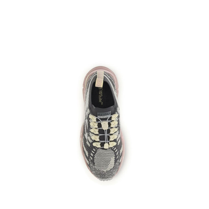 Off-White Multicolor Polyethylene Athletic Sneakers