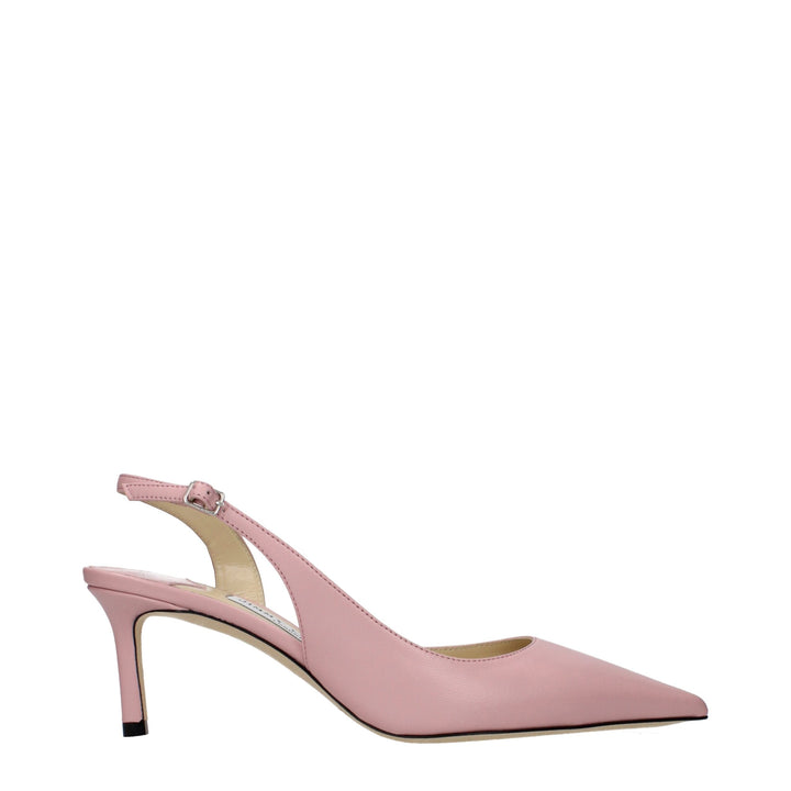 Jimmy Choo Pink Leather Pumps
