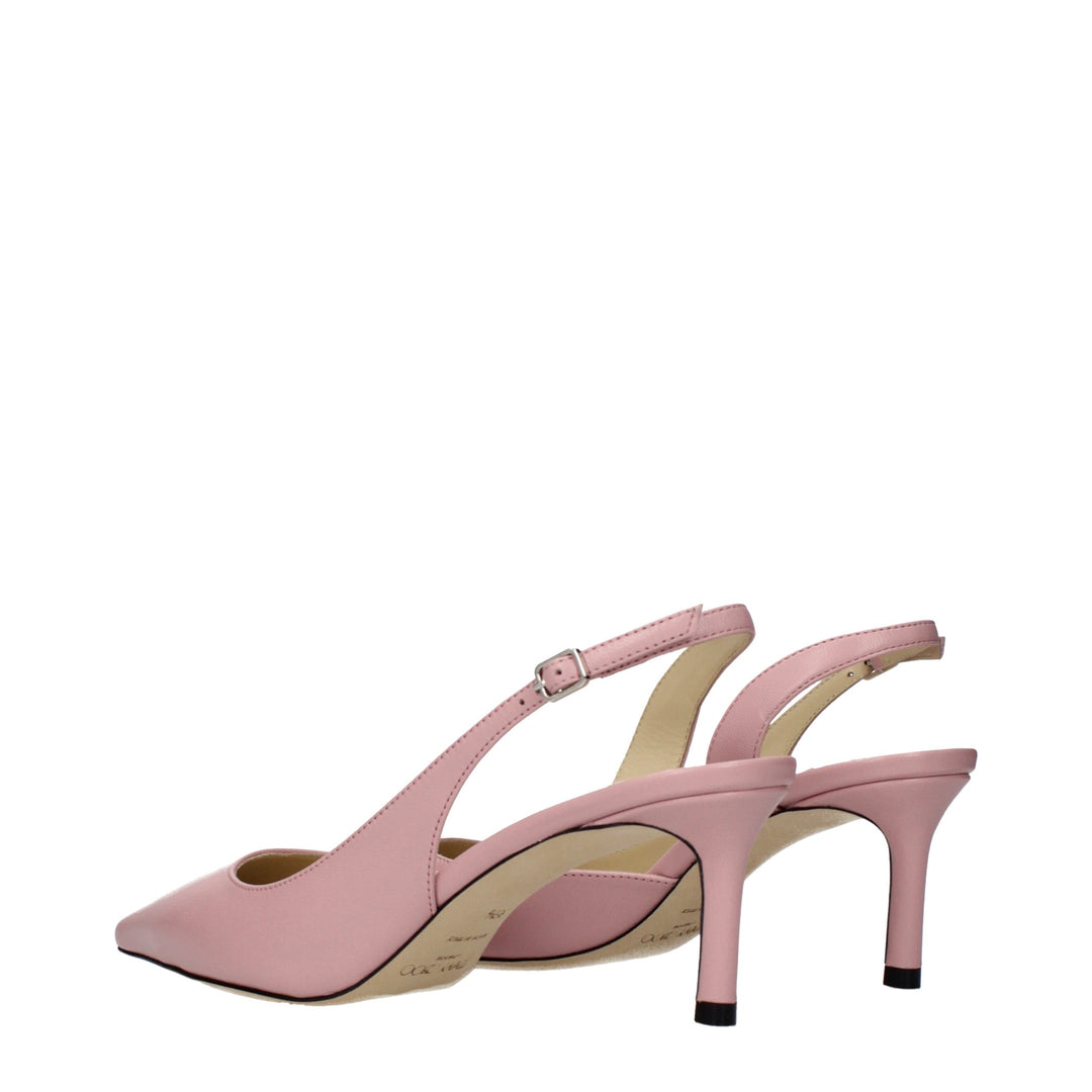 Jimmy Choo Pink Leather Pumps
