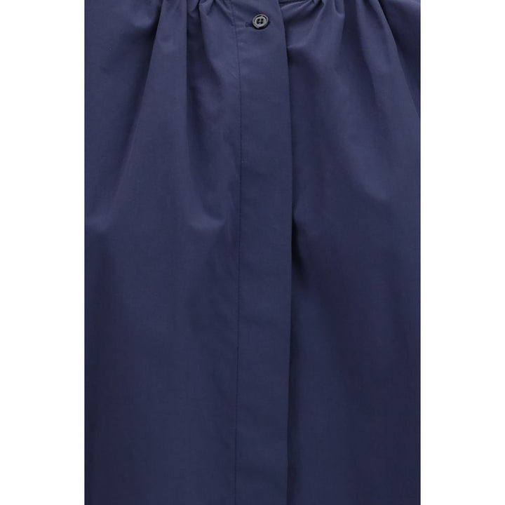 Max Mara Blue Cotton Shirt