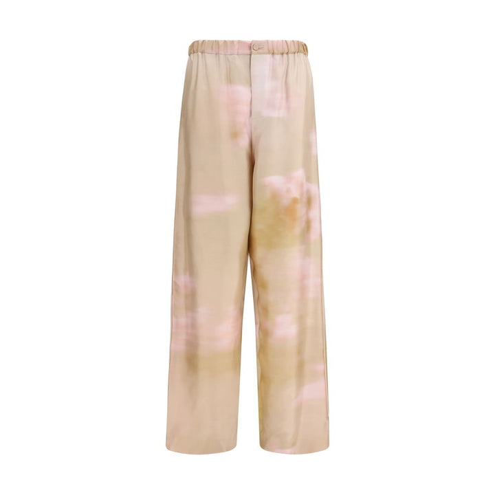 Fabiana Filippi Multicolor Silk Casual Pants