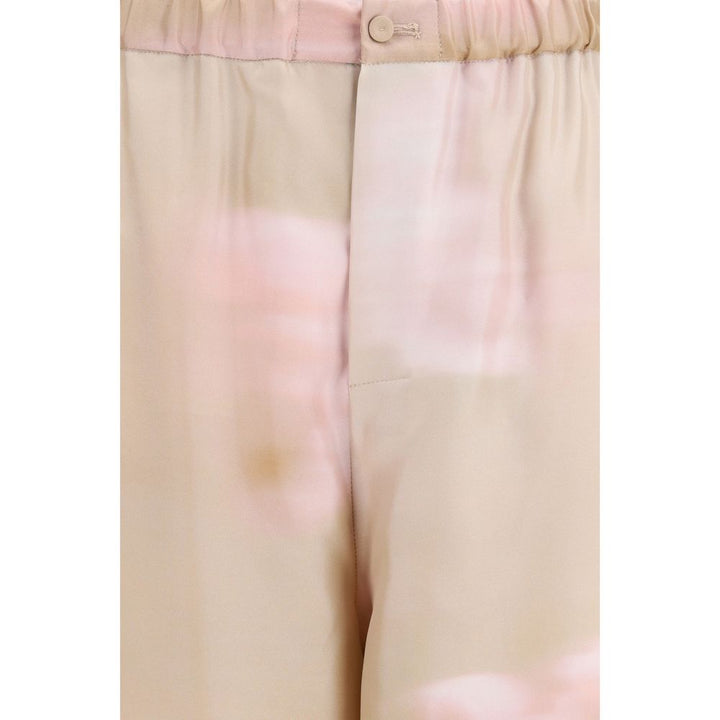 Fabiana Filippi Multicolor Silk Casual Pants