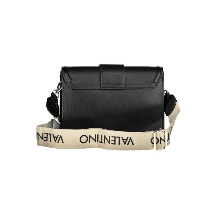 Mario Valentino Black Polyurethane Women Handbag