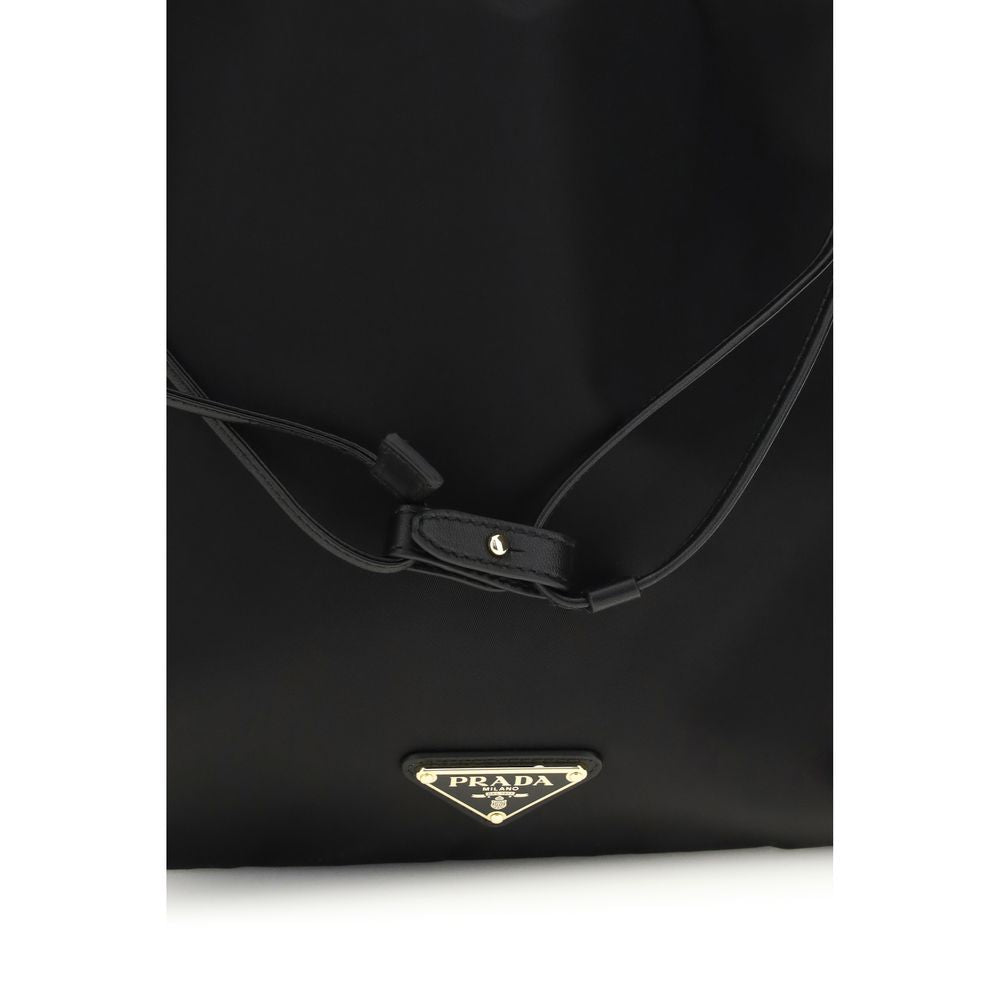Prada Black Recycled Polyamide Shoulder Bag