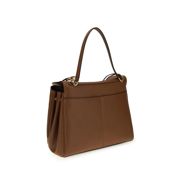 Balenciaga Brown Calf Leather Bos Taurus Shoulder Bag