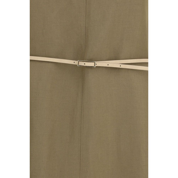 Fabiana Filippi Bicolor Viscose Long Dress