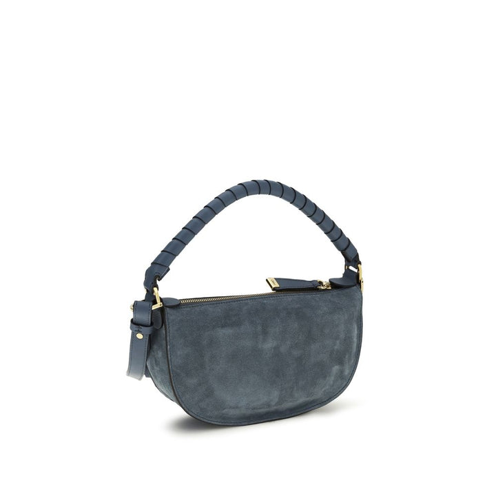 Chloé Blue Calf Leather Bos Taurus Shoulder Bag