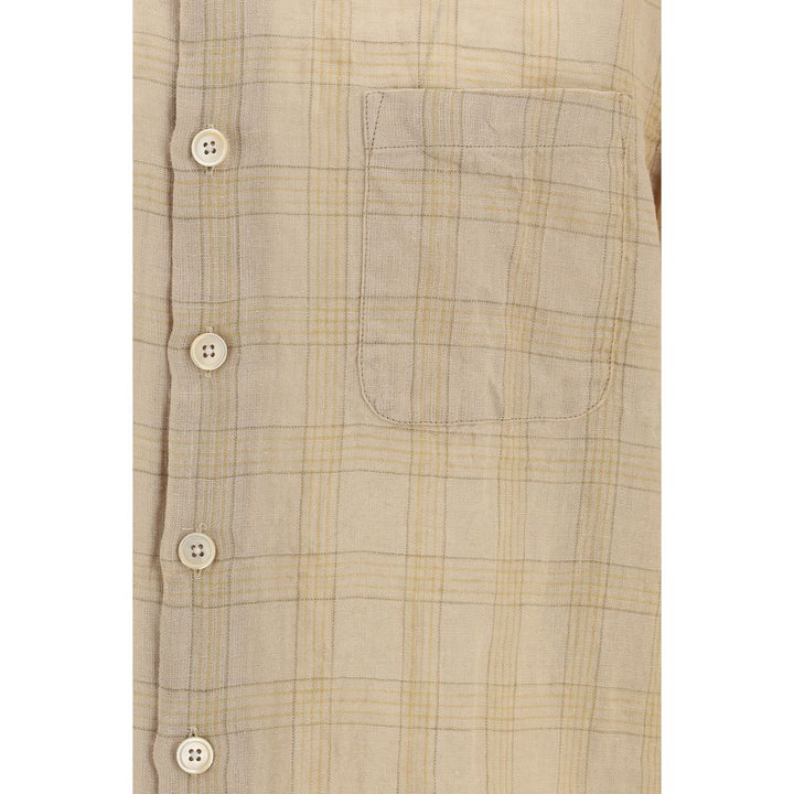 Our Legacy Beige Cotton Pattern Shirt