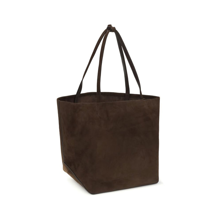 The Row Brown Lamb Ovis Aries Aries Shoulder Bag