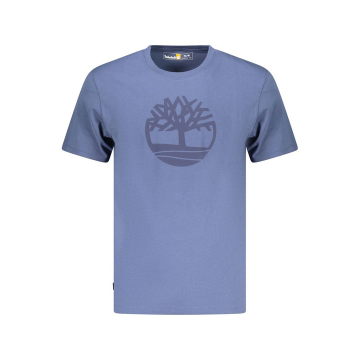 Timberland Blu Cotton Men's T-Shirt