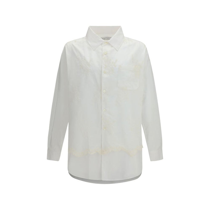 Our Legacy White Cotton Pattern Shirt