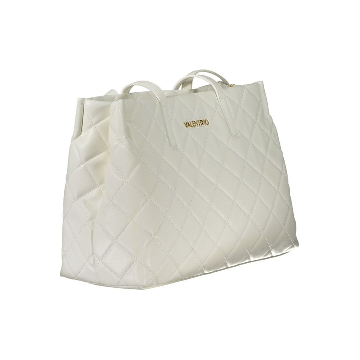 Mario Valentino White Polyurethane Women's Bag