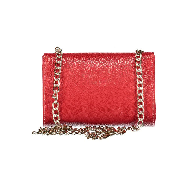 Mario Valentino Red Polyurethane Women Handbag