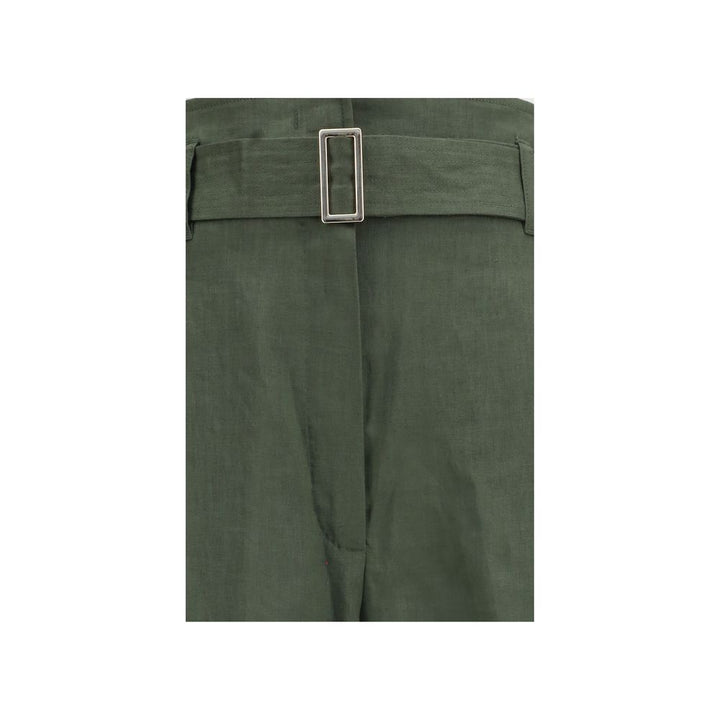 Max Mara Bicolor Linen Casual Pants