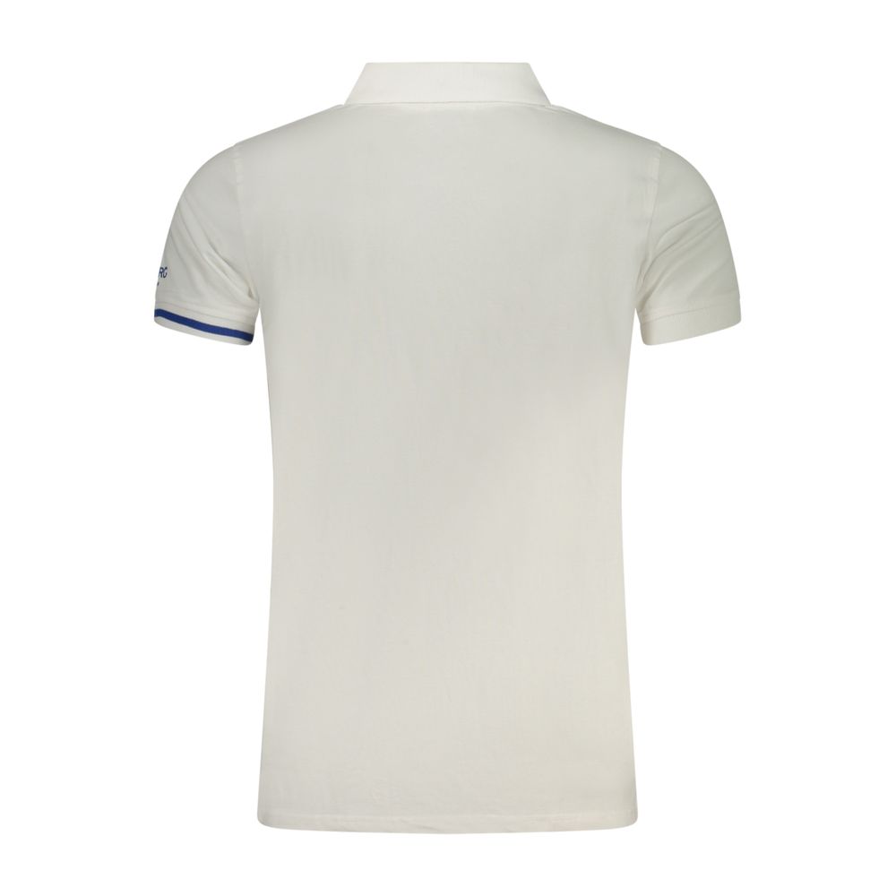 Iceberg White Cotton Men's Polo Shirt