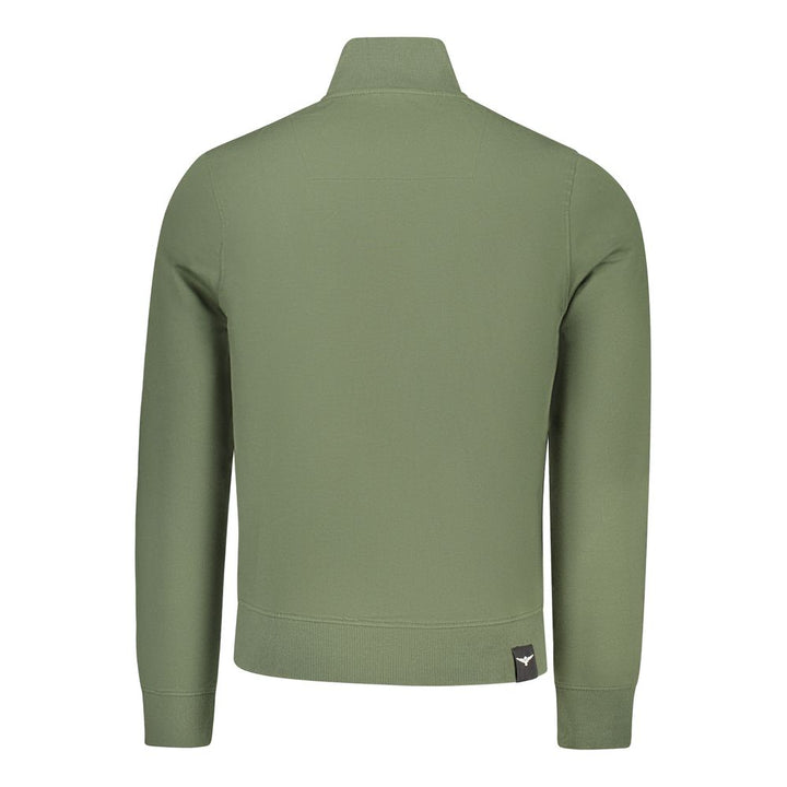 Accademia Militare Verde Cotton Men Sweatshirt