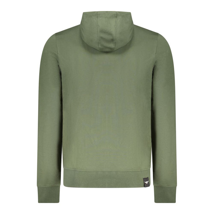 Accademia Militare Blue Cotton Mens Hoodie