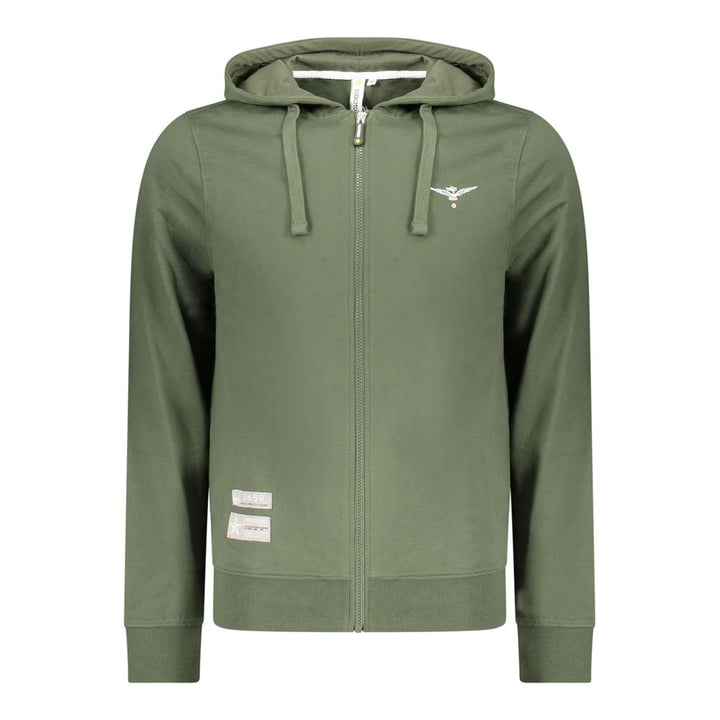 Accademia Militare Verde Cotton Men Hoodie