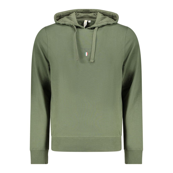 Accademia Militare Verde Cotton Men Hoodie