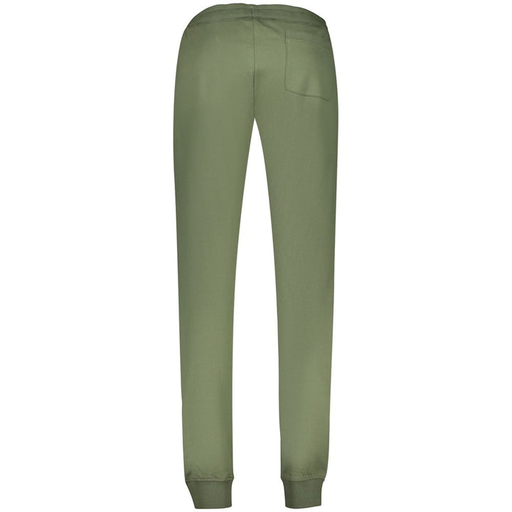 Accademia Militare Green Cotton Men Trousers