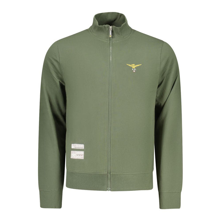 Accademia Militare Verde Cotton Menswear Sweatshirt