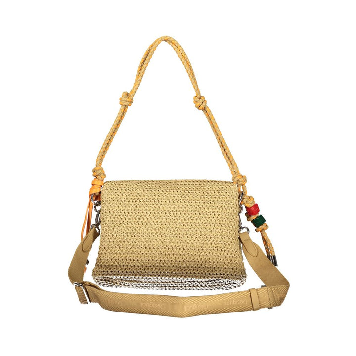 Desigual Beige Paper Women's Bag