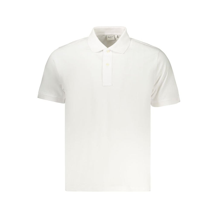 Pepe Jeans Bianco Cotton Mens Polo