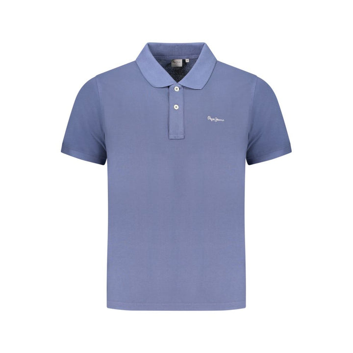Pepe Jeans Blu Cotton Men Polo