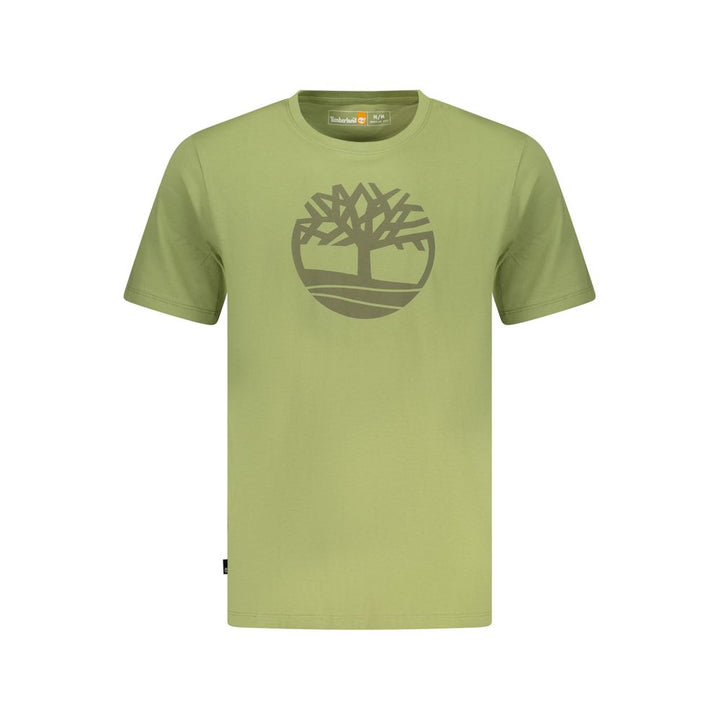 Timberland Verde Cotton Mens TShirt