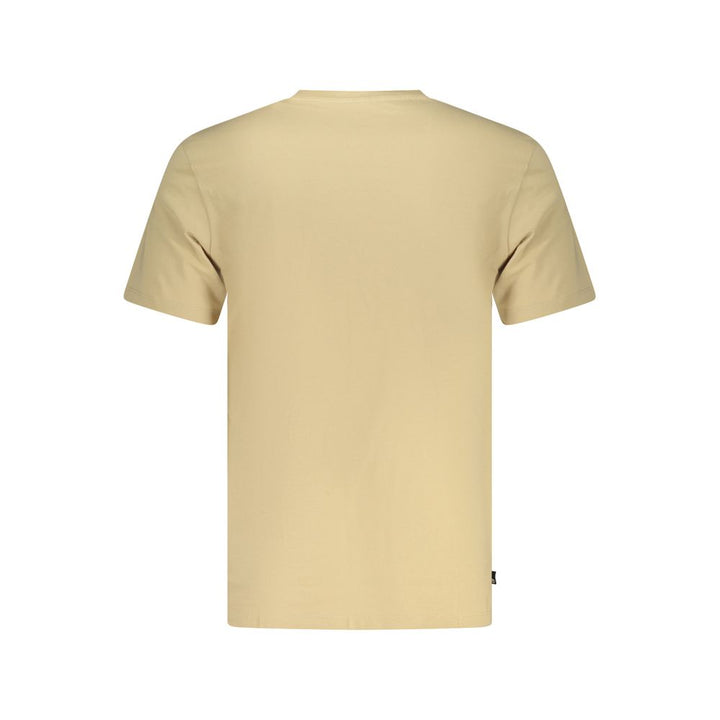 Timberland Beige Cotton Men T-Shirt