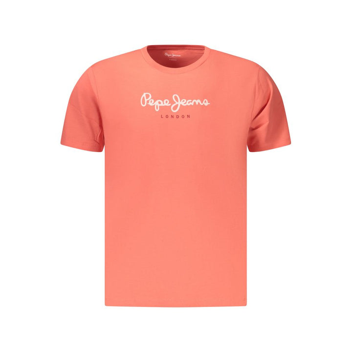 Pepe Jeans Rosa Cotton Men T-Shirt