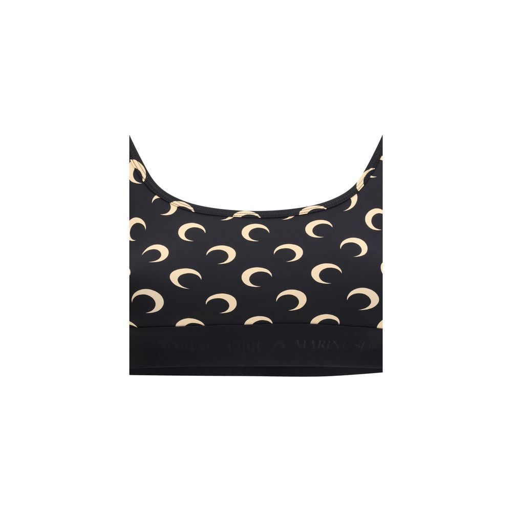 Marine Serre Multicolor Polyamide Sport Bra