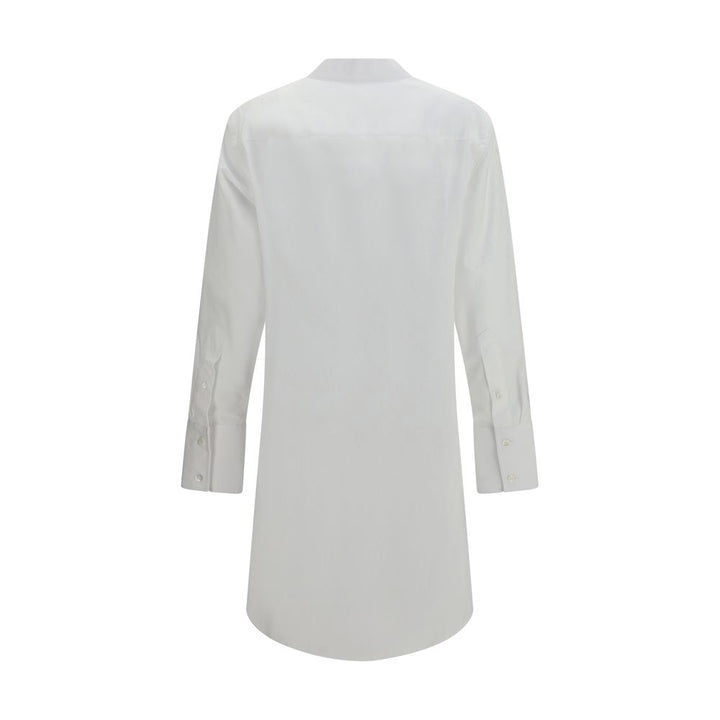 Maison Margiela White Cotton Casual Dress