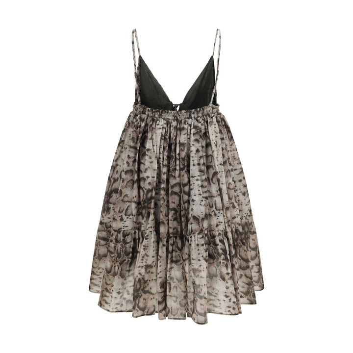 PINKO Beige Cotton Casual Dress
