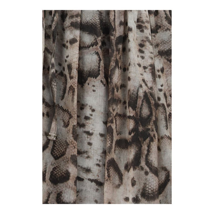 PINKO Beige Cotton Casual Dress