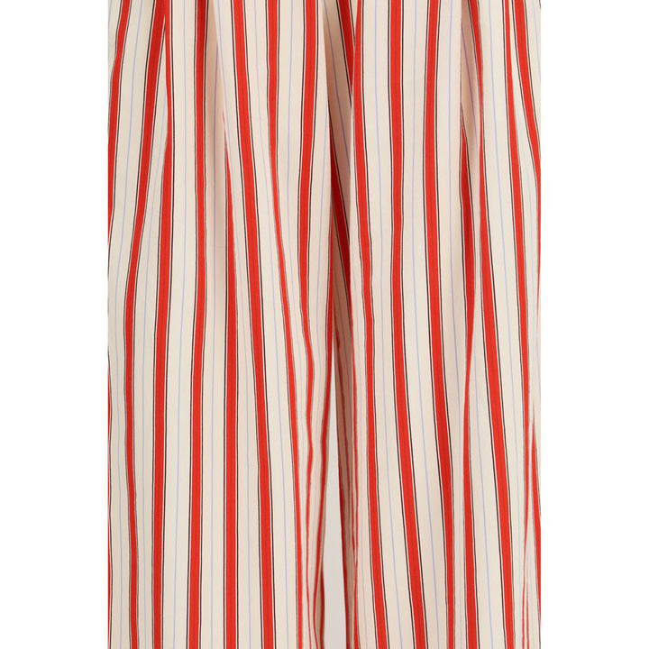 Forte_Forte Multicolor Cotton Casual Pants