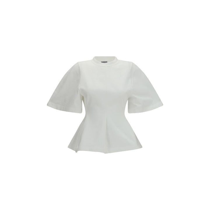 Balenciaga White Cotton T-Shirt
