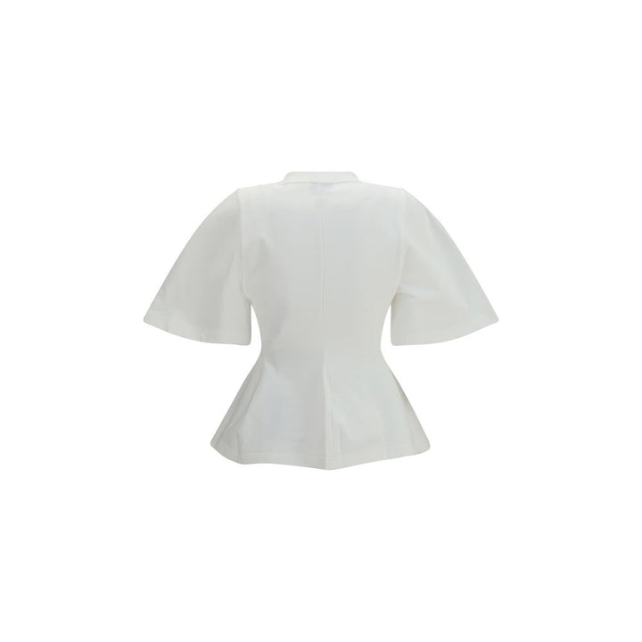 Balenciaga White Cotton T-Shirt