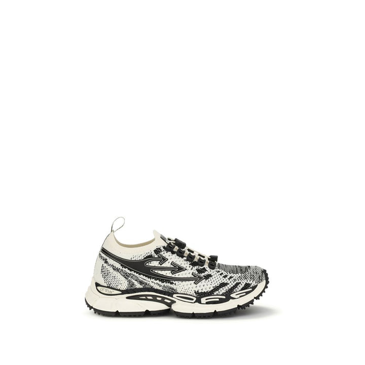 Off-White Multicolor Polyethylene Athletic Sneakers