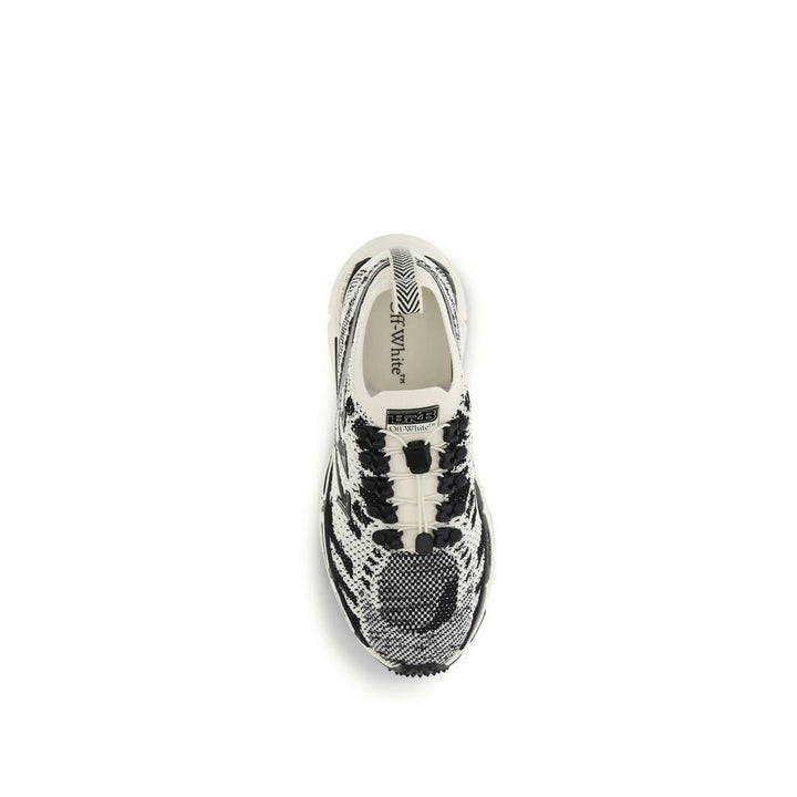 Off-White Multicolor Polyethylene Athletic Sneakers