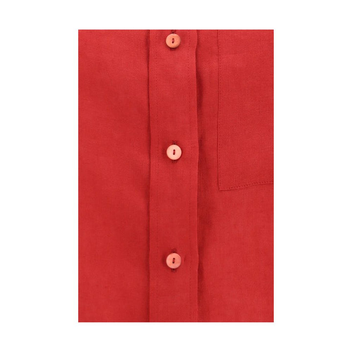 Lardini Multicolor Linen Dress Shirt
