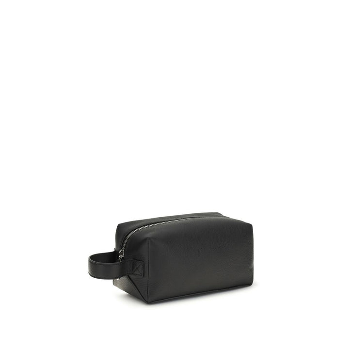 Fendi Black Calf Leather Bos Taurus Luggage And Travel