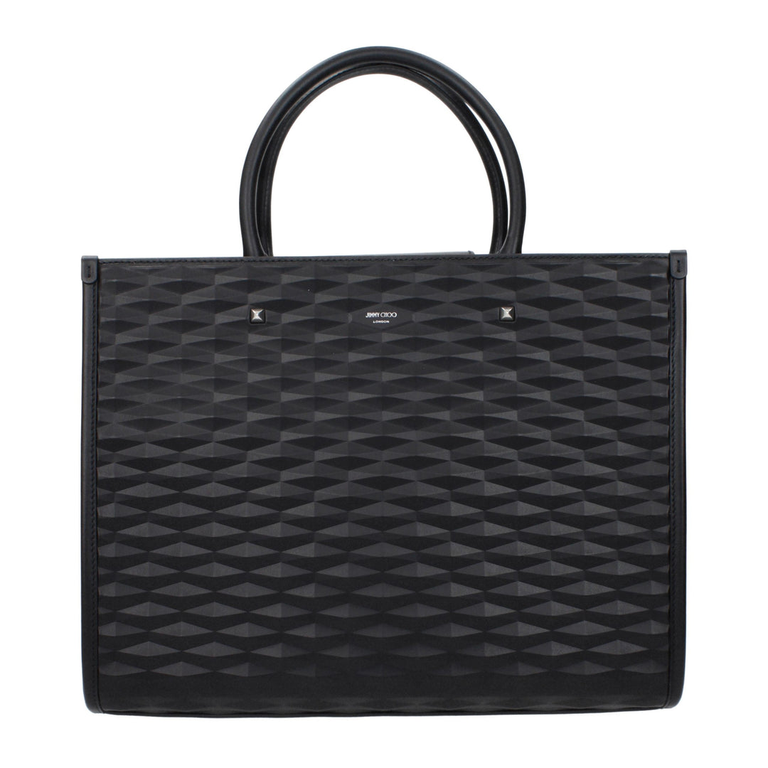 Jimmy Choo Black Leather Handbag